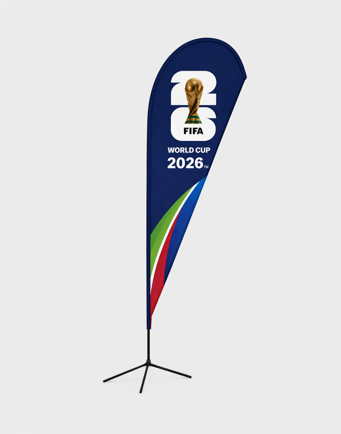 FIFA 2026 Teardrop Flag