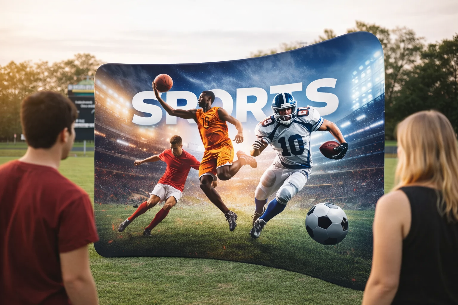 FIFA 2026 Curved Tension Display