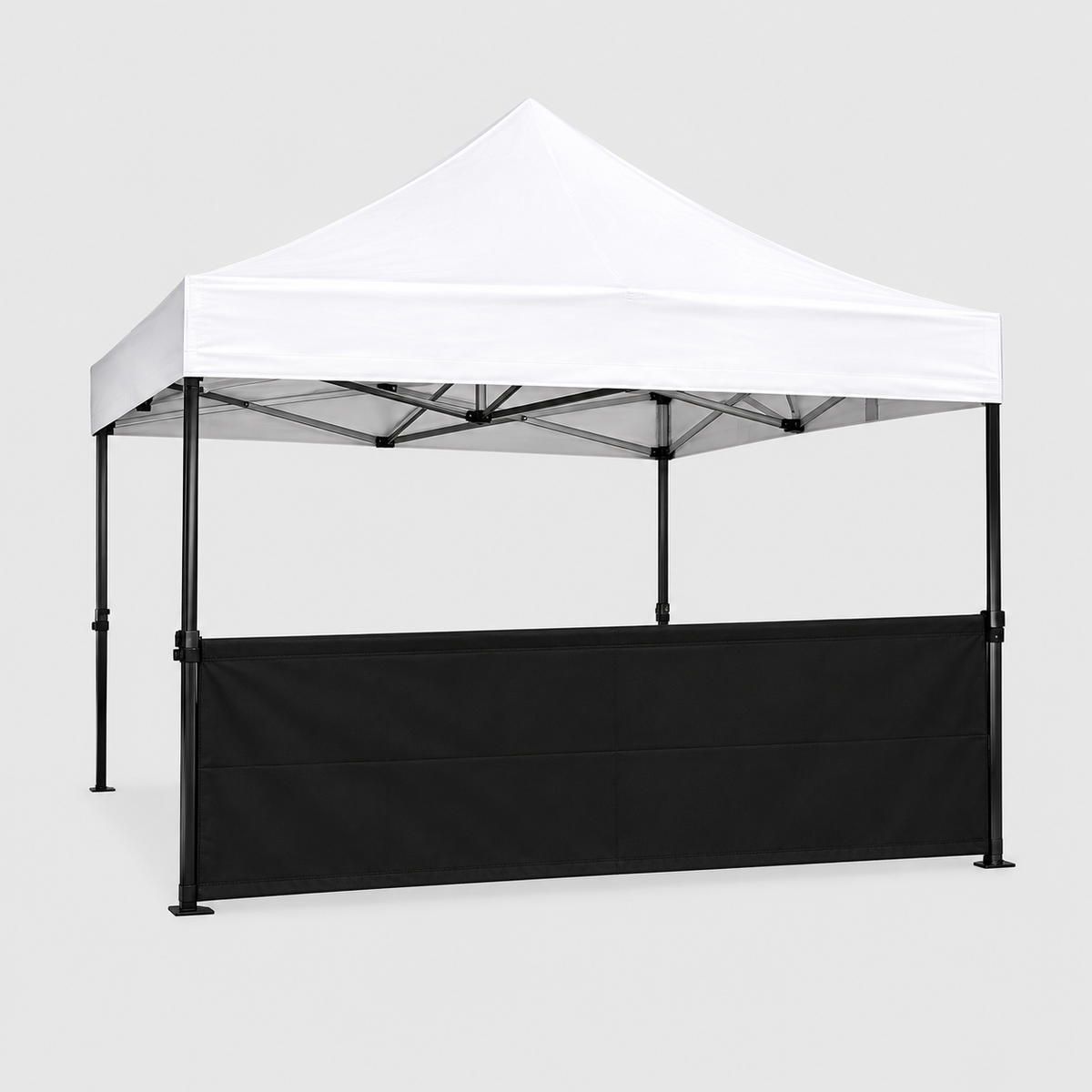 Blank Canopy Tent Half Wall (No Print)