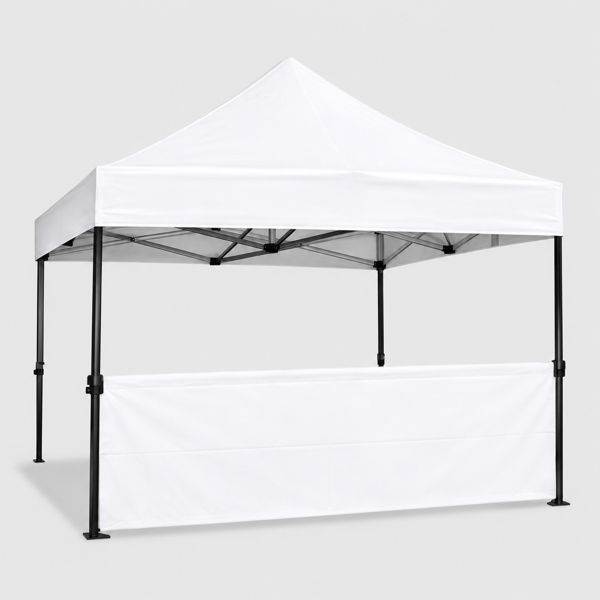 Blank Canopy Tent Half Wall (No Print)
