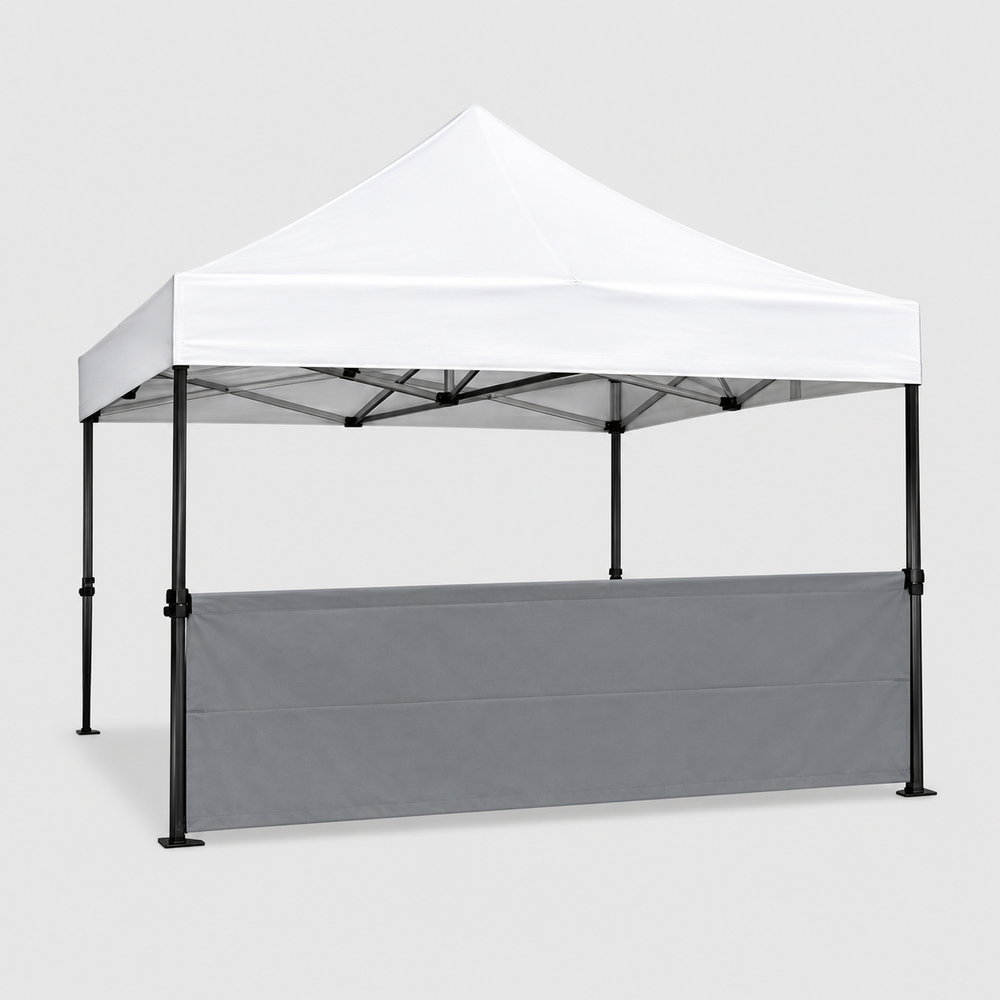 Blank Canopy Tent Half Wall (No Print)