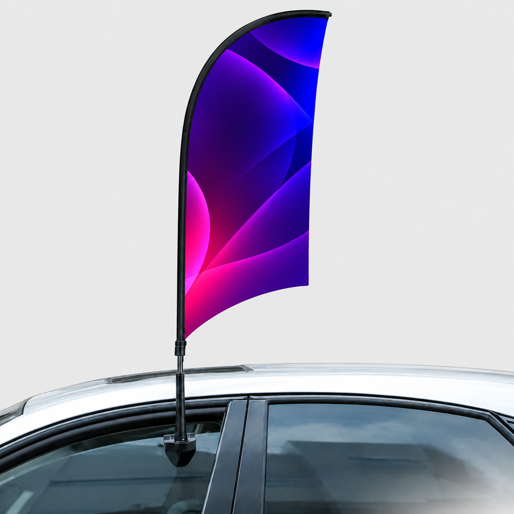 Custom Car Window Flags