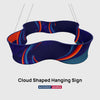 Cloud Shaped Hanging Banner