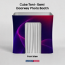 Cabine photo Cube - Semi-porte 