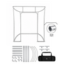 Cabine photo Cube - Semi-porte 