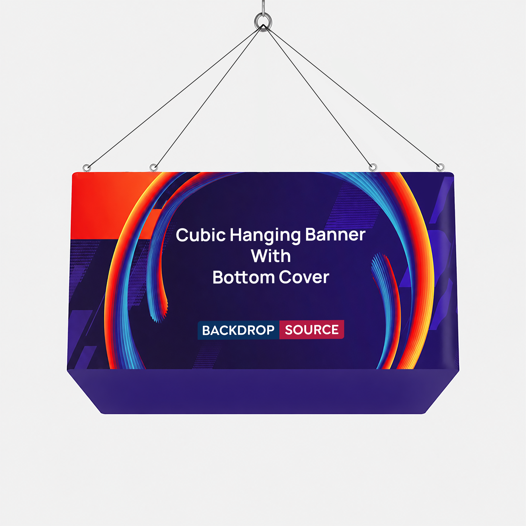 Bannière suspendue cubique Sky Tube 