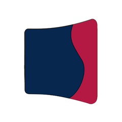 Taie d'oreiller Bannière en tissu