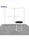 10ft x 10ft Curved Exhibit Pro 3-in-1 Display Kit with Illume Lights