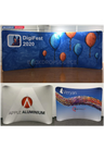 Curved Tension Fabric Portable Media Wall