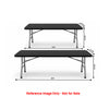 Jupes de table sur mesure avec dessus 