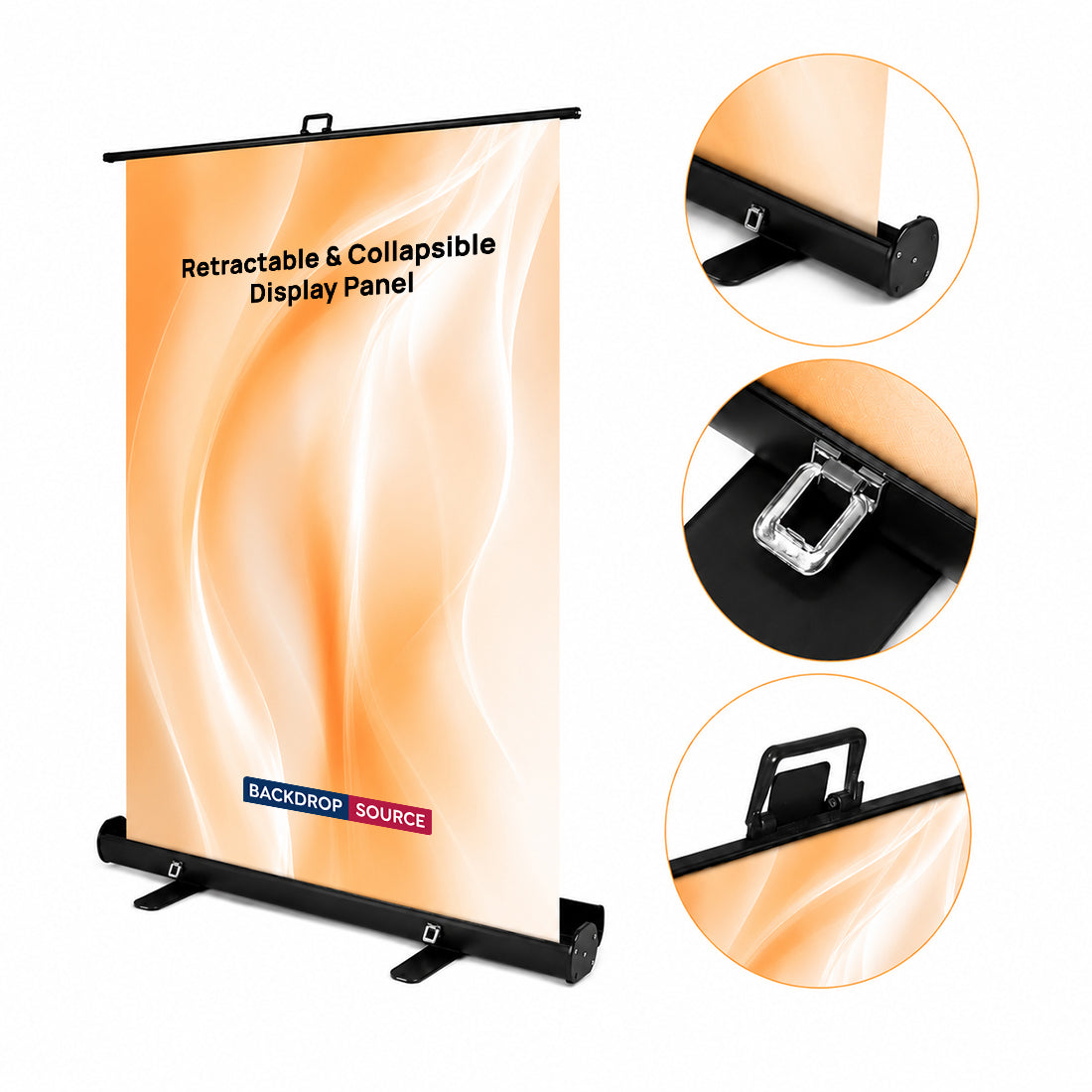 Custom Printed Fabric Retractable & Collapsible Display Panel