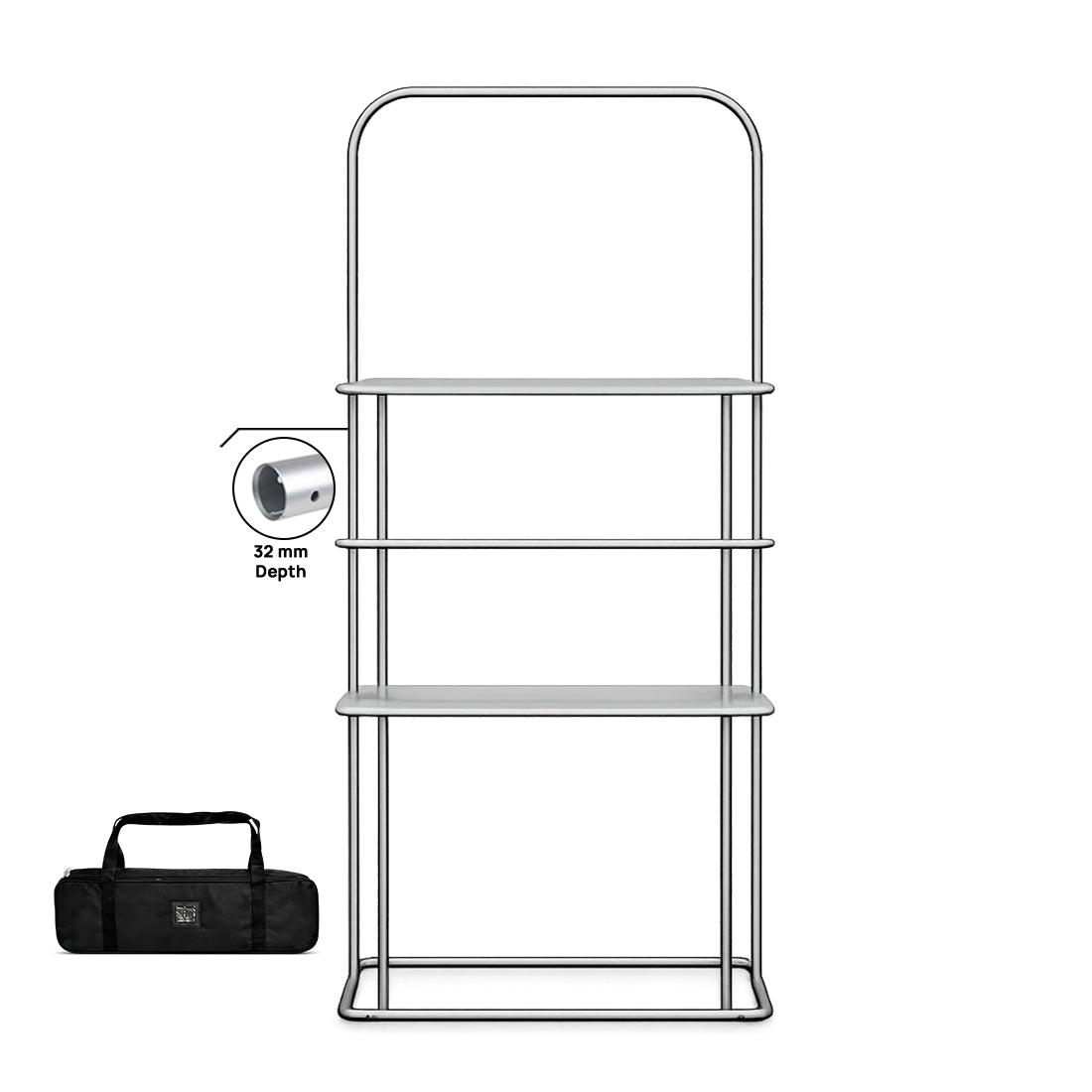 Présentoir EZ Display avec étagères 