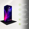 Modular EZ Cubic Fabric Tower Display