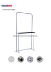 Exhibit Display stand with Shelves & TV mount