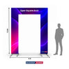 Fabric Full Open Square Arch Display