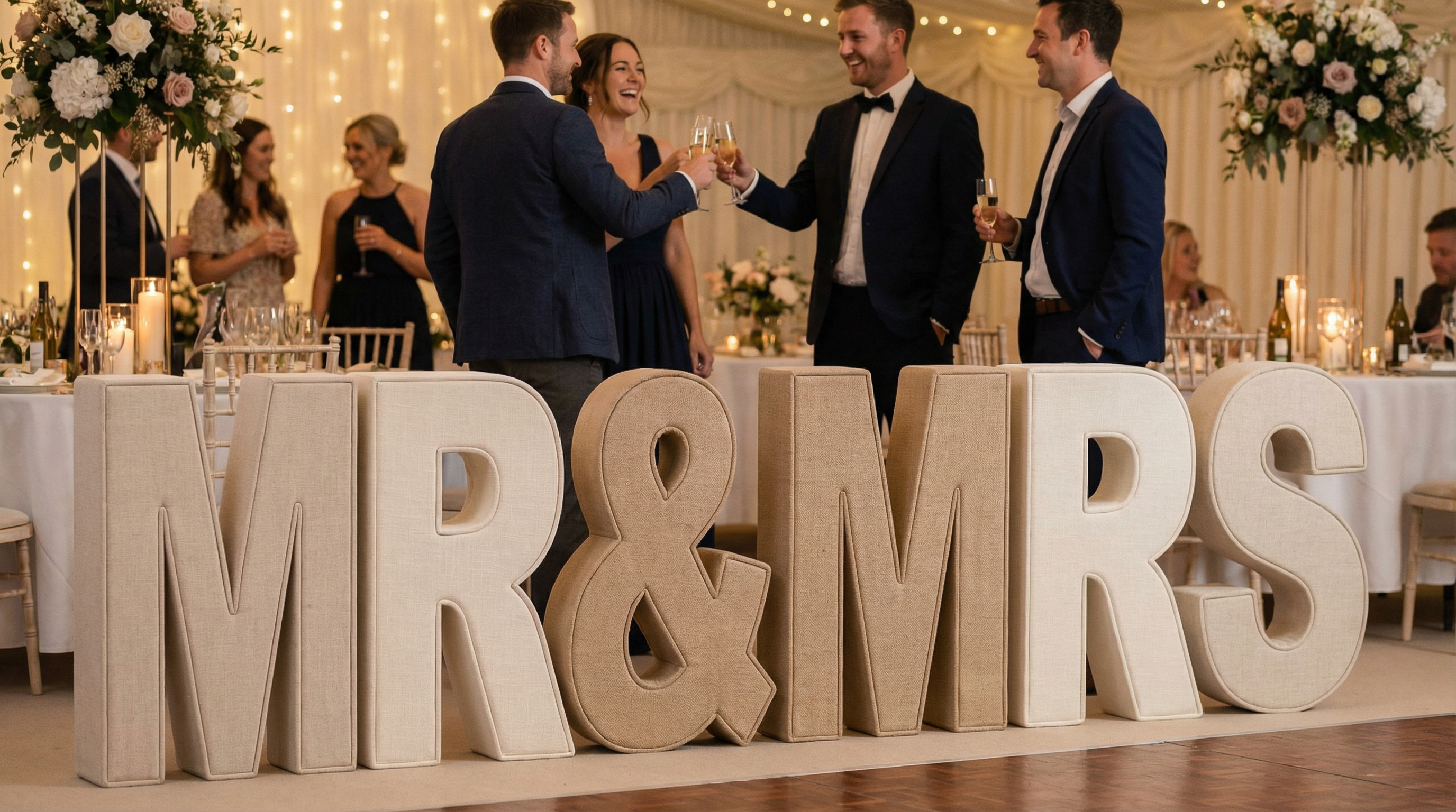 Freestanding 3D Words & Phrases Display Stand