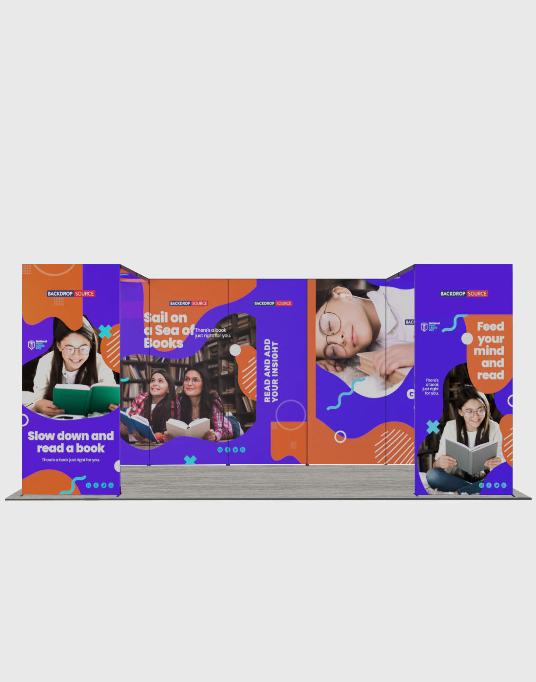 Foldable SEG Exhibition Display - Model 13