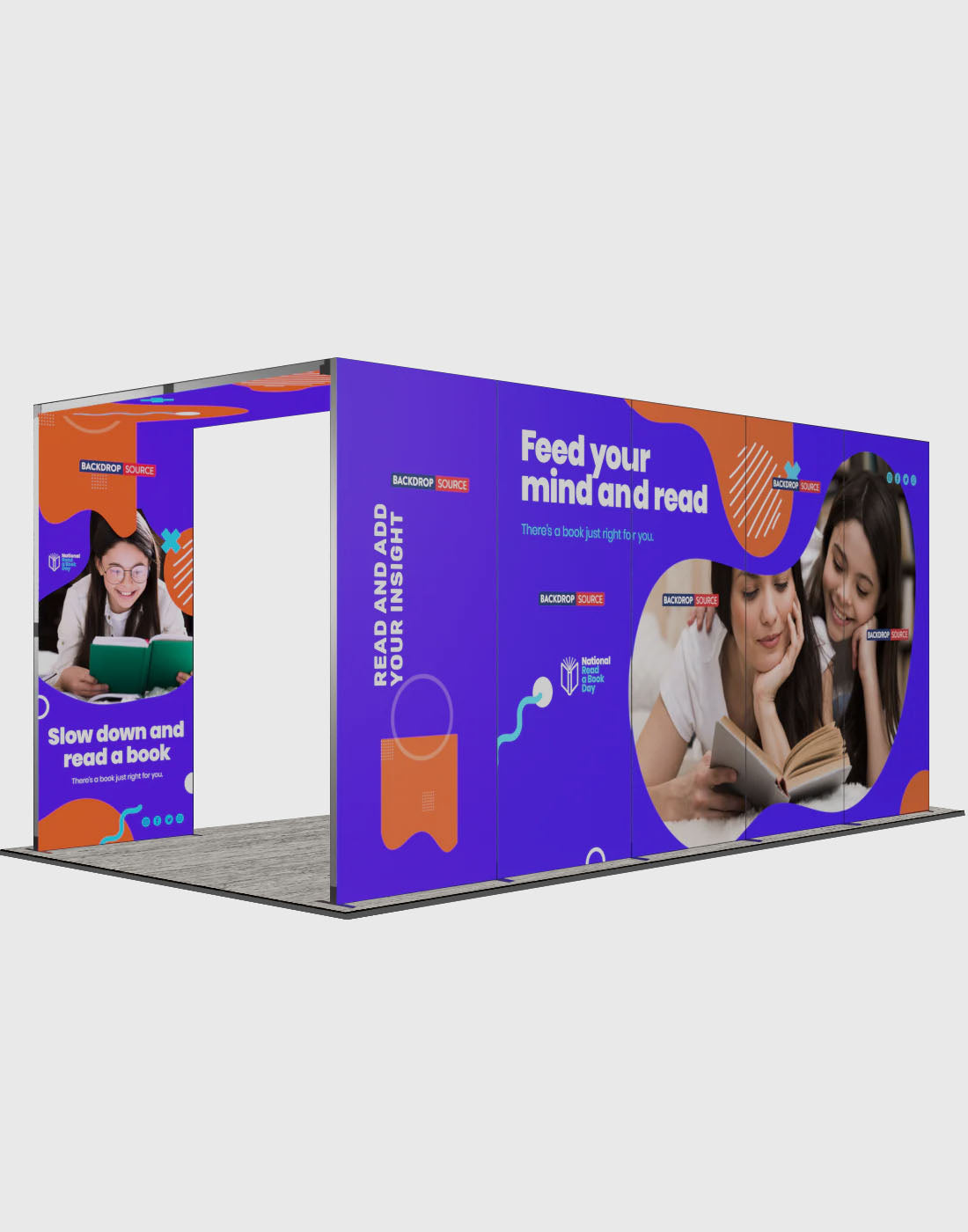 Foldable SEG Exhibition Display - Model 17