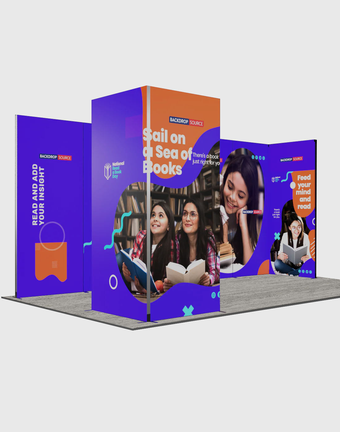 Foldable SEG Exhibition Display - Model 18