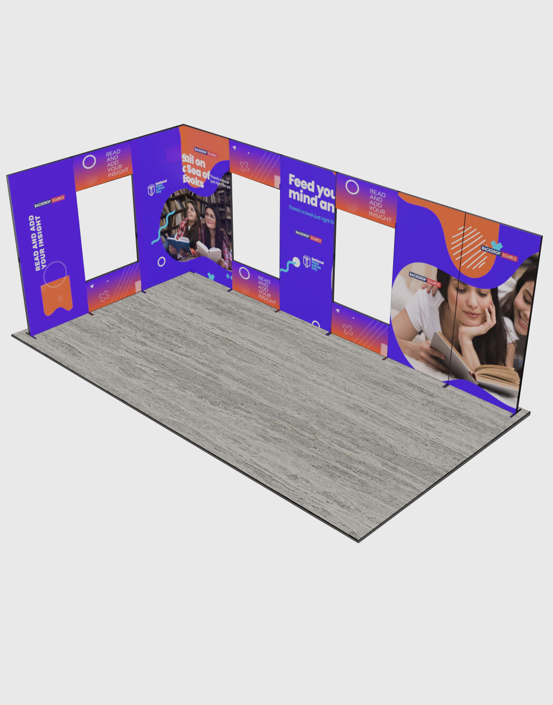 Foldable SEG Exhibition Display - Model 19
