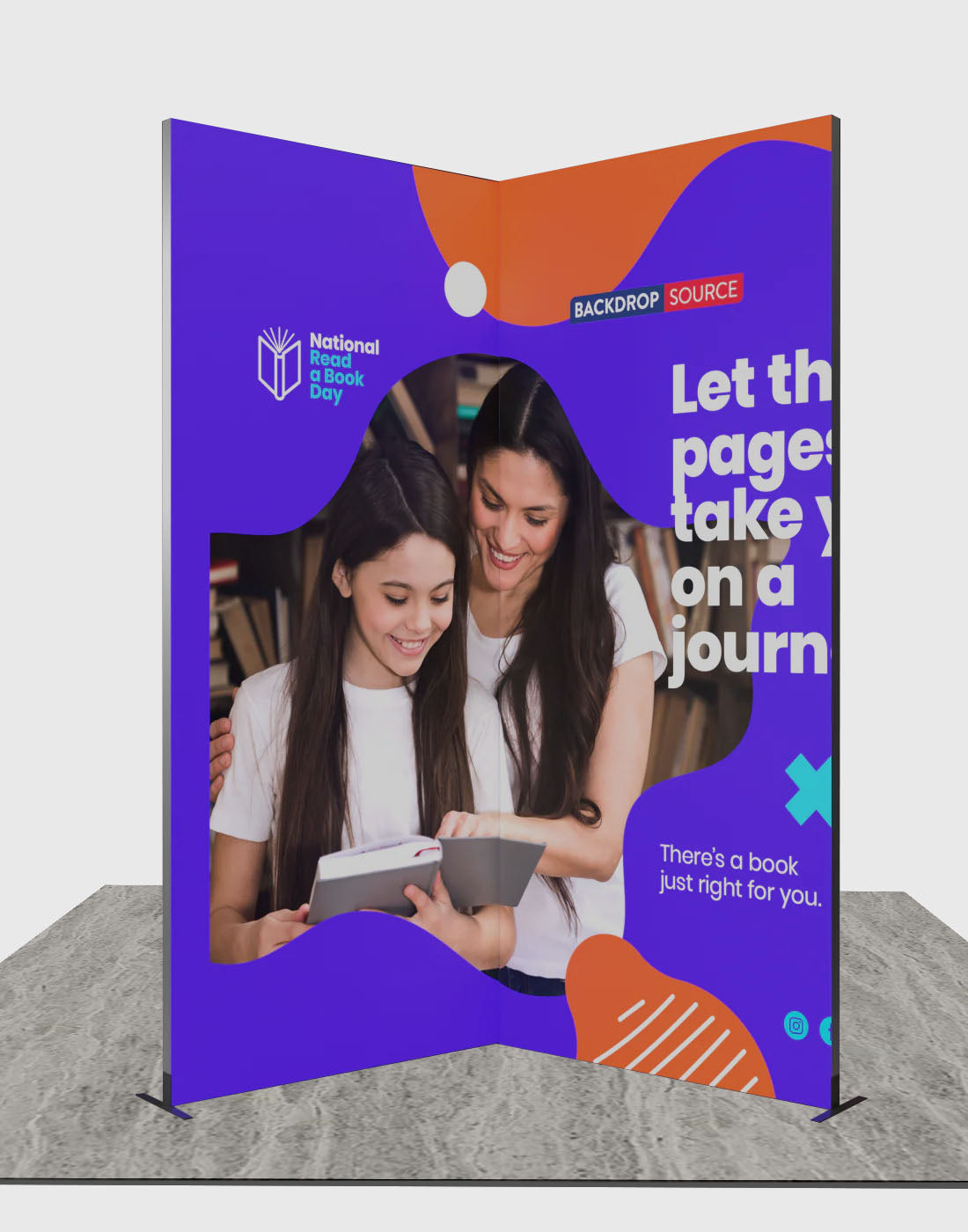 Foldable SEG Exhibition Display - Model 9