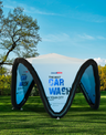 V - Arc Inflatable Tents