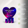Heart Backdrop Stand with Plinth