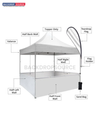 Heavy Duty Custom Canopy Tent (15Ft x 10Ft)