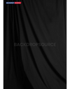 Solid Black Muslin Photography Backdrop