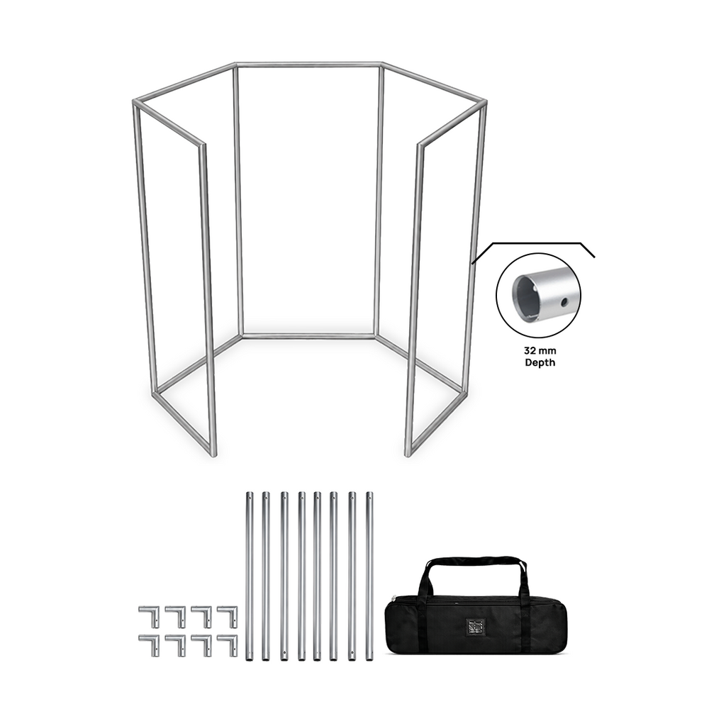 Cabine photo hexagonale 