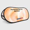 Bannière dépliable horizontale (impression recto verso) 