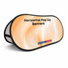 Bannière dépliable horizontale (impression recto verso) 
