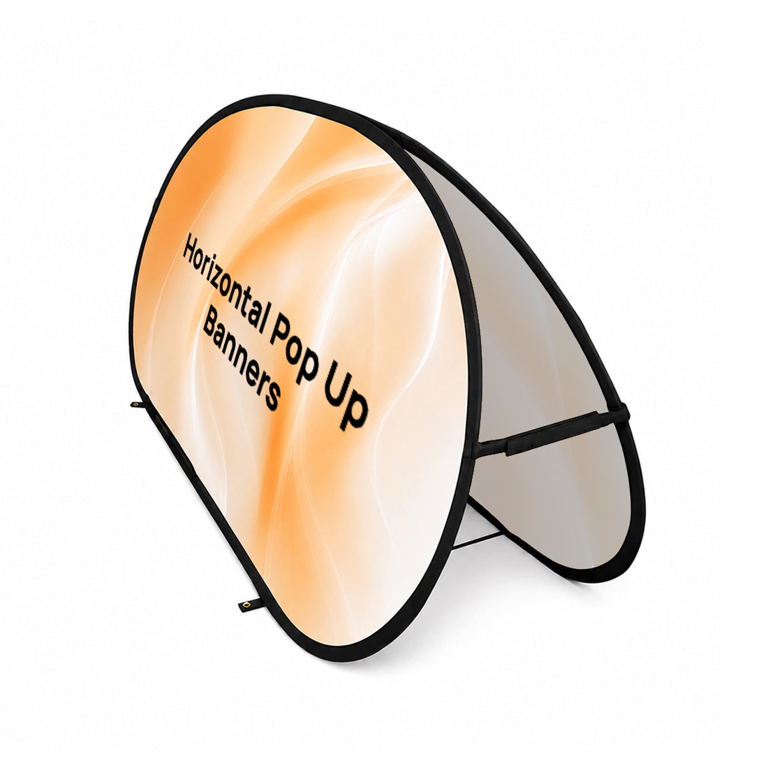 Bannière dépliable horizontale (impression recto verso) 