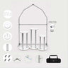 House Backdrop Stand with Plinth