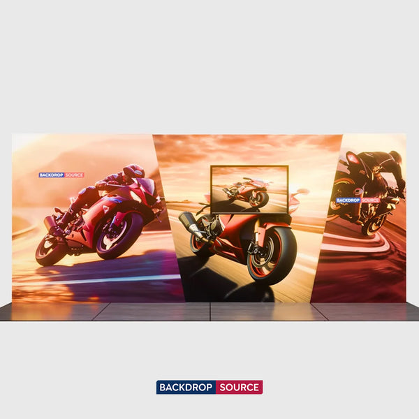 Illuminate Your Exhibit with SEG Panels- 20ft x 10ft