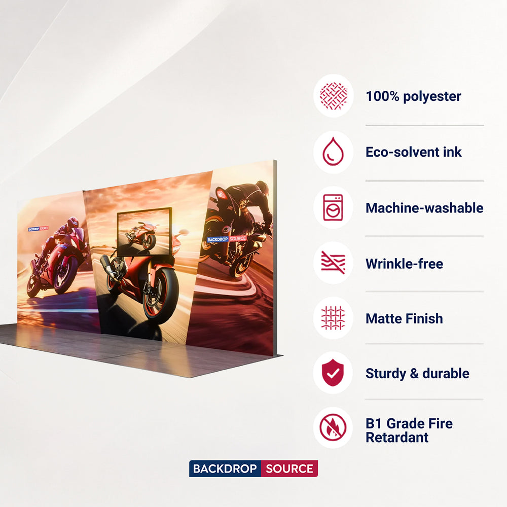 Illuminate Your Exhibit with SEG Panels- 20ft x 10ft