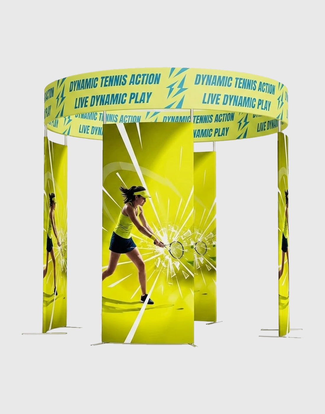 Modular Booth Kits 20ft x 20ft - Model 21