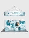 Modular Booth Kits 20ft x 20ft - Model 10