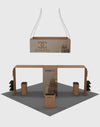 Modular Booth Kits 20ft x 20ft - Model 08