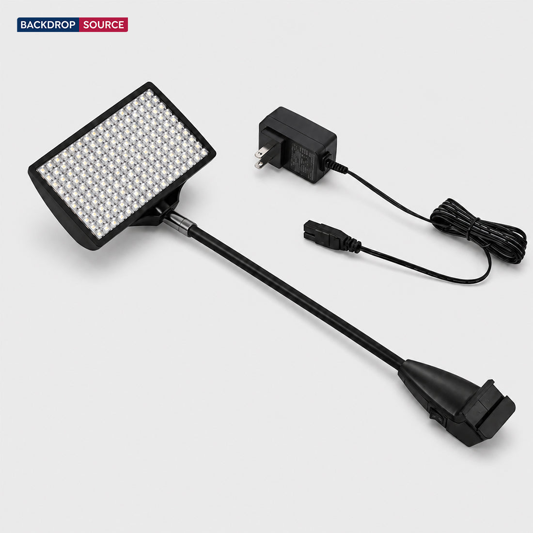 LED Display Light - included in Magnetic Fabric Banner Stand & L-Shaped Shelving Display Exhibition Kit