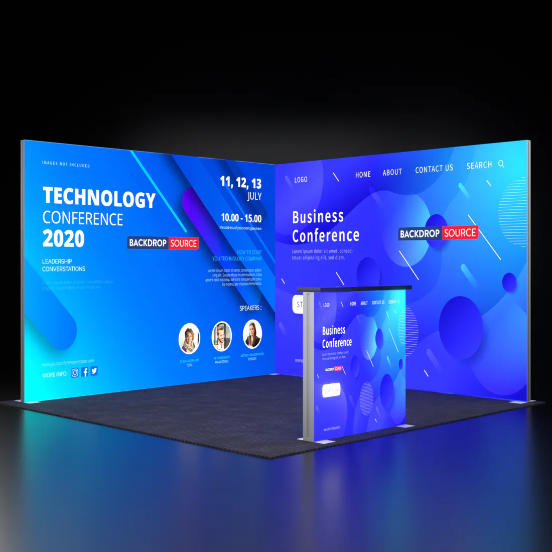 SEG Modular Lightbox Display Kit - Model 4