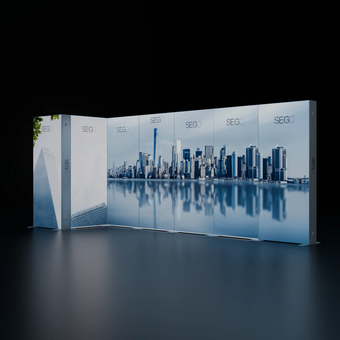 SEGO Backlit Lightbox 20ft x 10ft - Model 2
