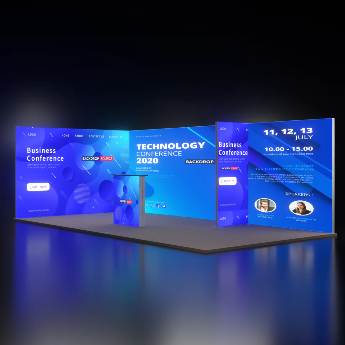 SEG Modular Lightbox Display Kit - Model 5