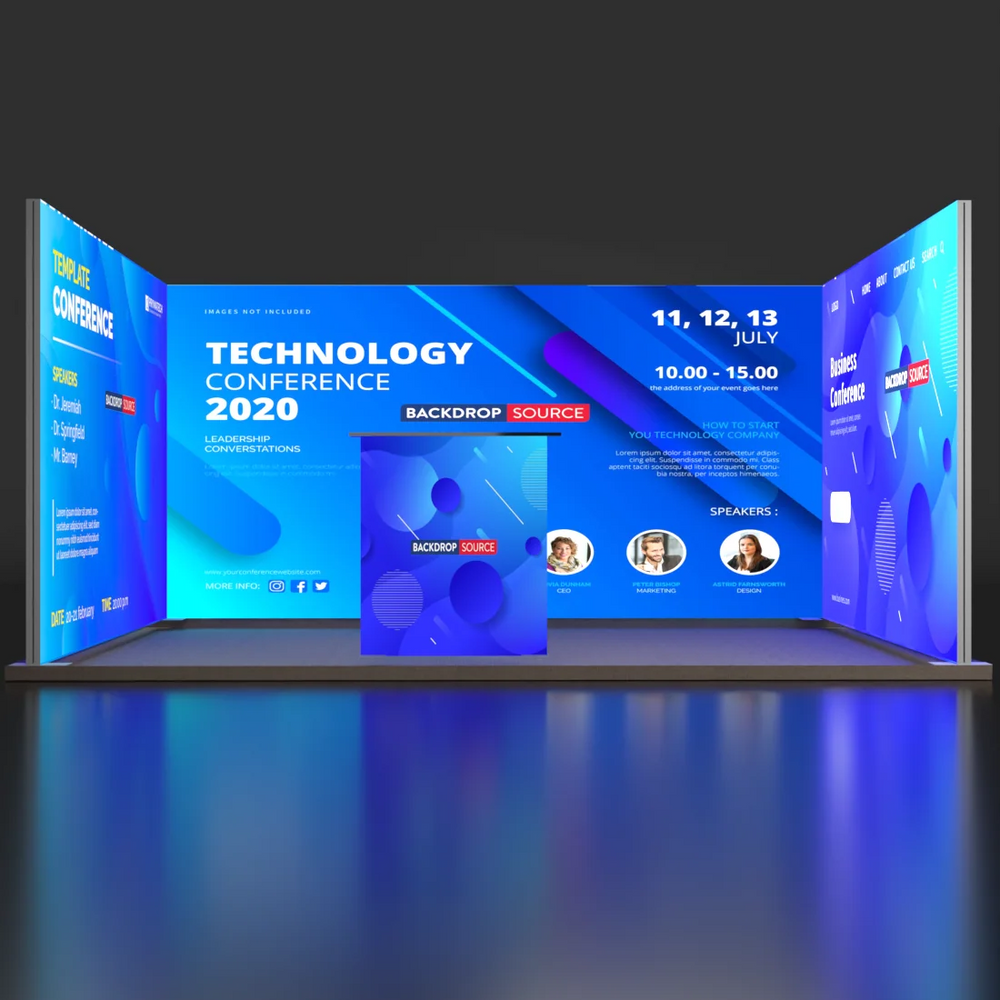 Kit d'affichage modulaire lumineux SEG - Modèle 2 
