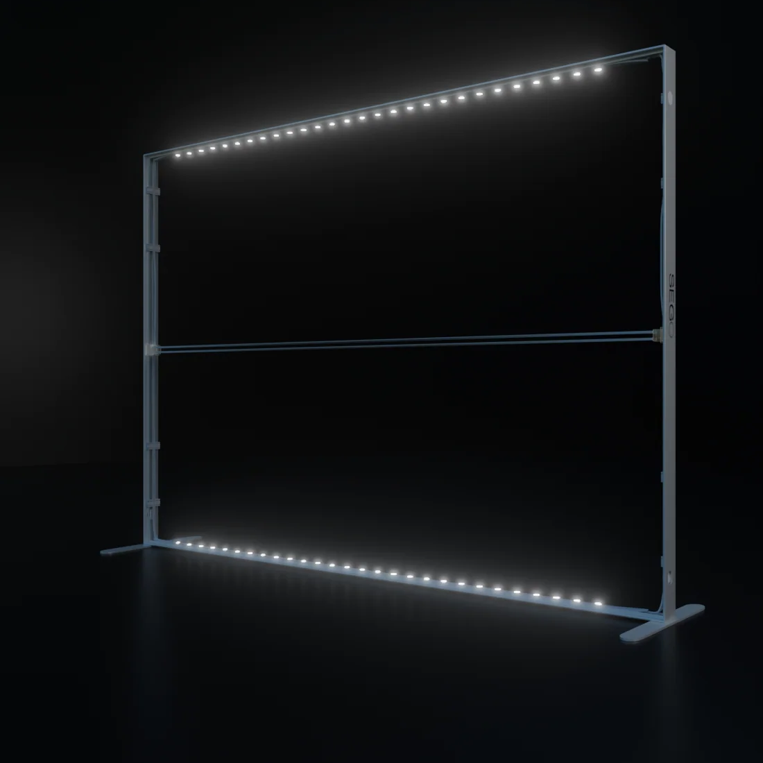 SEGO Backlit Lightbox - 9.8ft W x 7.4ft H