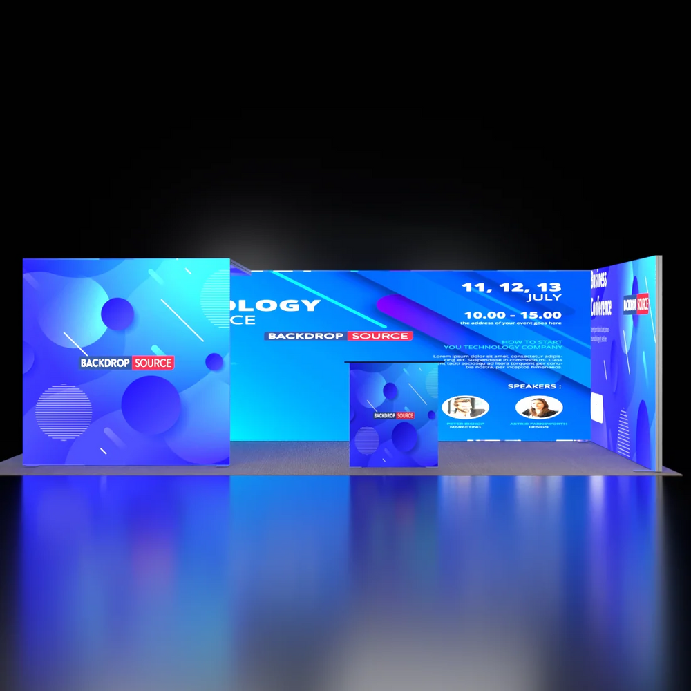 Kit d'affichage modulaire lumineux SEG - Modèle 12 