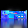 Kit d'affichage modulaire lumineux SEG - Modèle 12 