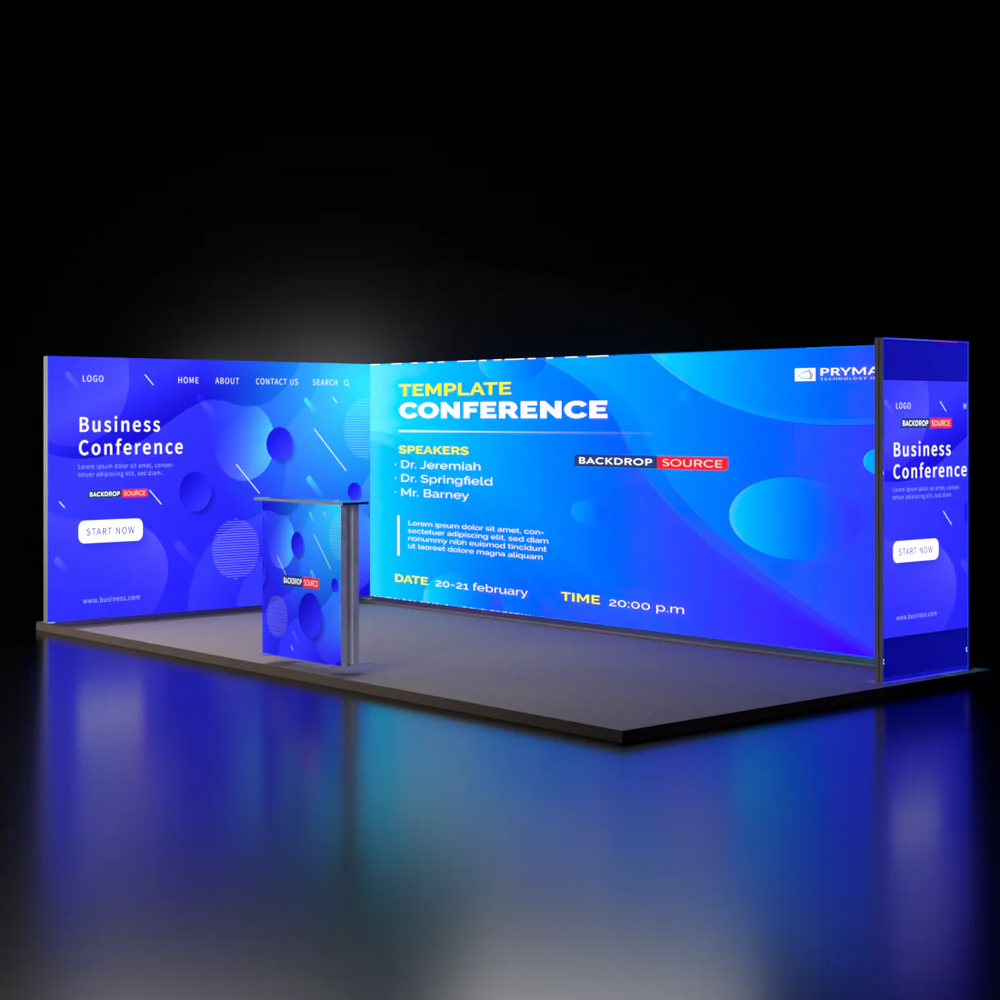 Kit d'affichage modulaire lumineux SEG - Modèle 10 