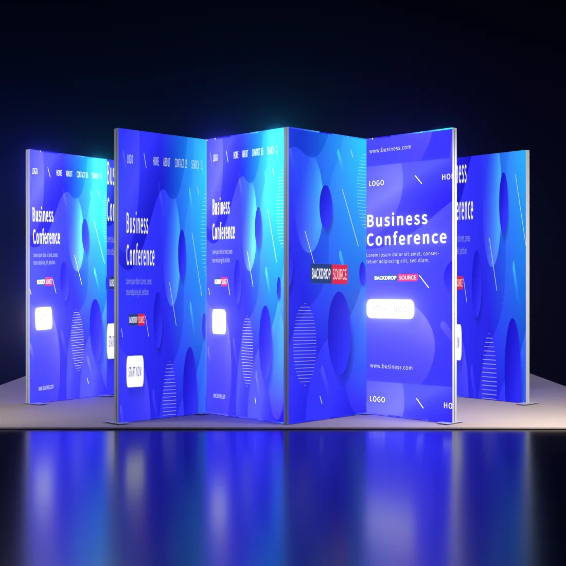 Kit d'affichage modulaire lumineux SEG - Modèle 15 