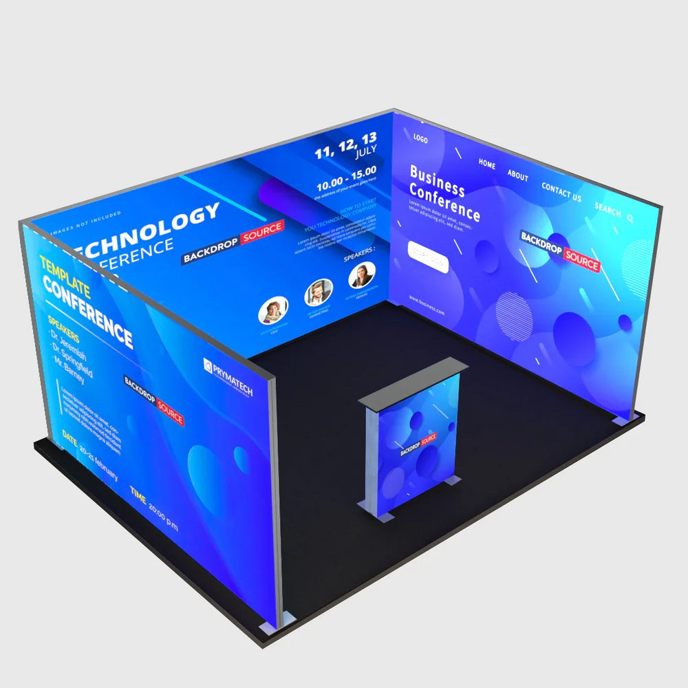 Kit d'affichage modulaire lumineux SEG - Modèle 2 